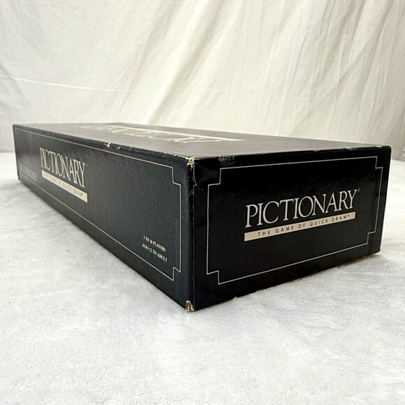 Vintage 1985 Pictionary Drawing Game First Edition 100% Complete & Unplayed (B) - Picture 9 of 10